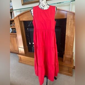 J.Crew Dress “Woman in Red”